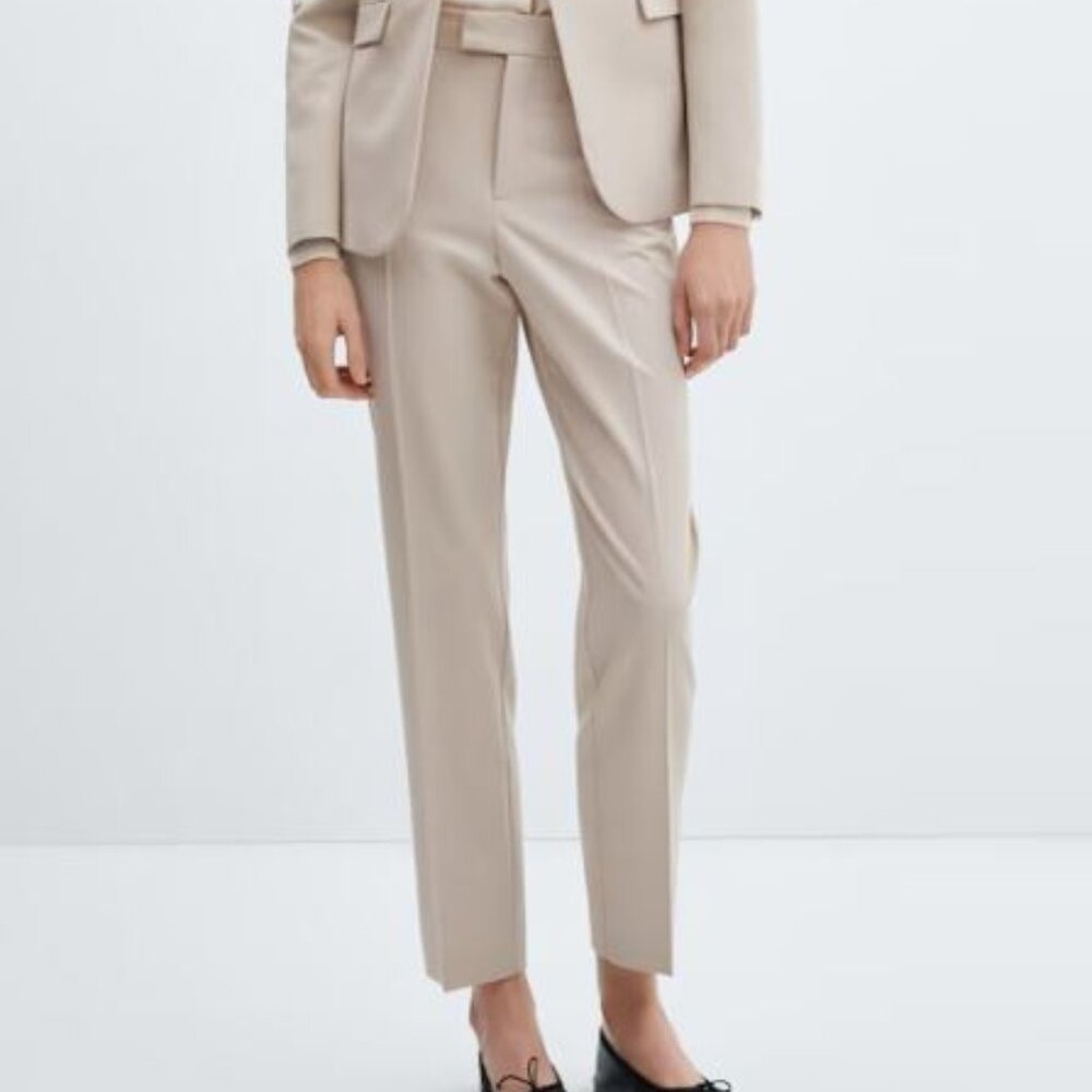NWT Mango Straight suit trousers